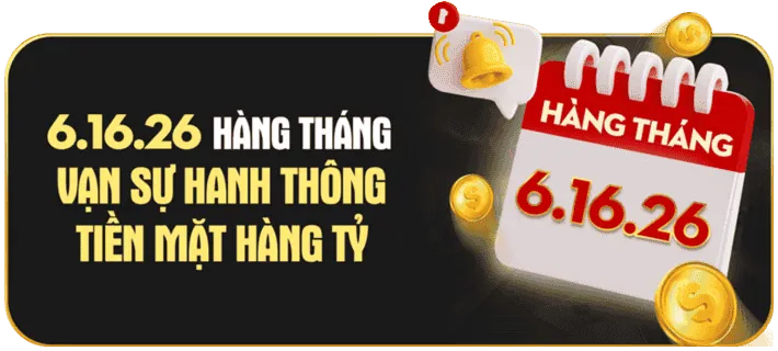 Tiền thưởng sinh nhật cá nhân hóa cho thành viên VIP winwin khuyến mãi